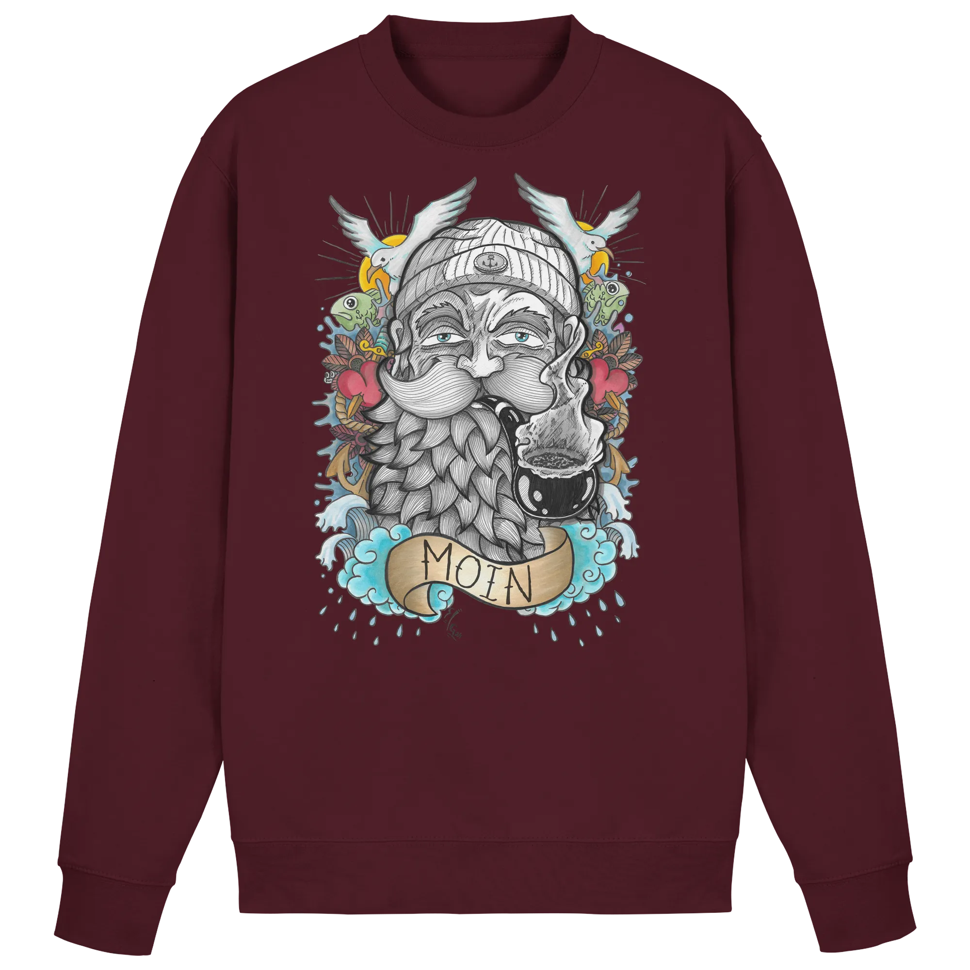 Käpt´n Calm Sweatshirt Unisex colored