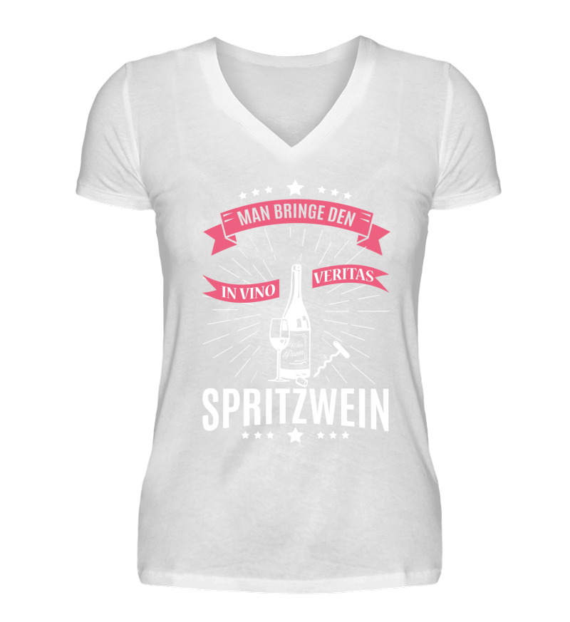 Women T-shirt with V-Neck