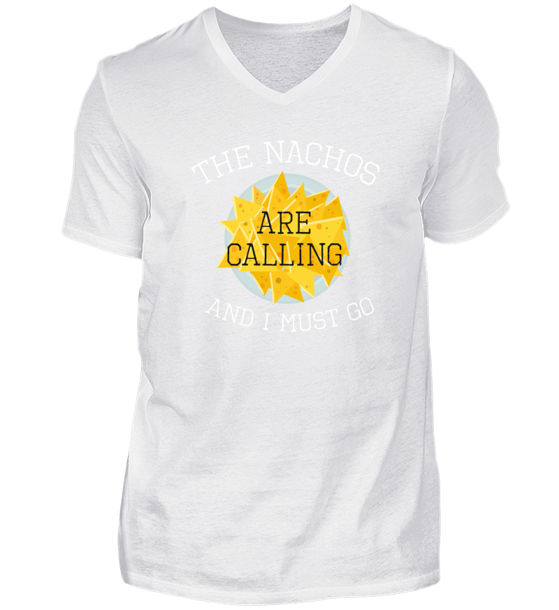 Men T-shirt with V-Neck