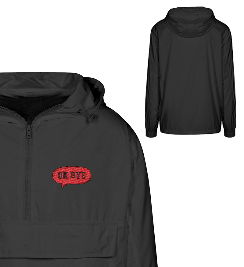Urban Packable Jacket with Embroidery 2