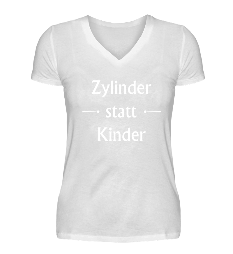 Women T-shirt with V-Neck