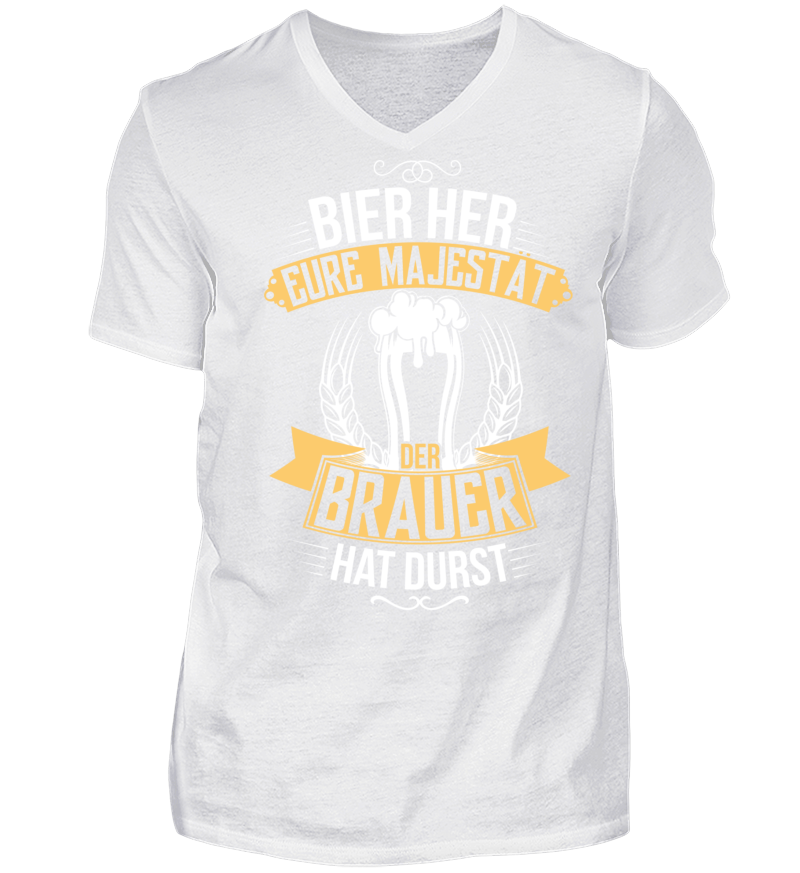 Men T-shirt with V-Neck