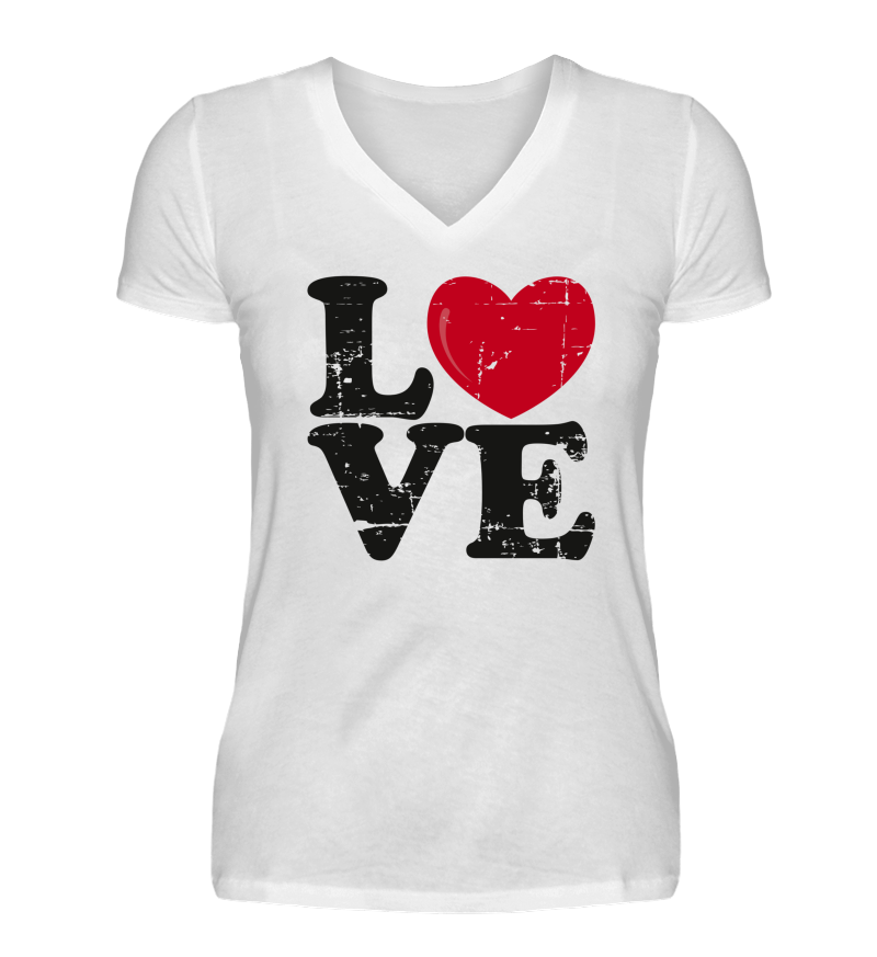 Women T-shirt with V-Neck