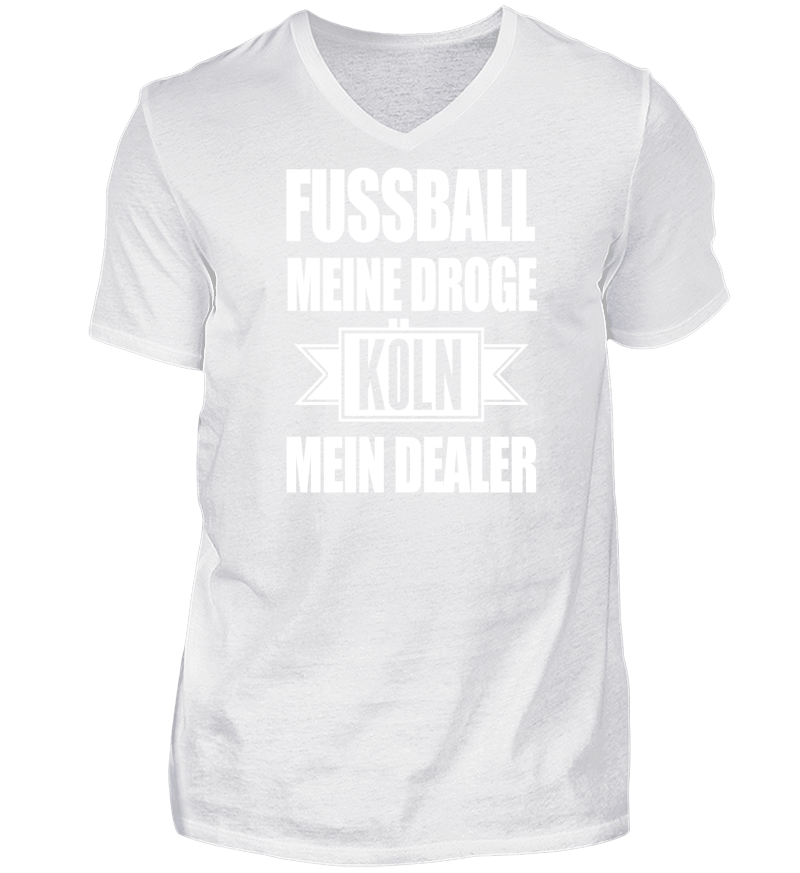 Men T-shirt with V-Neck