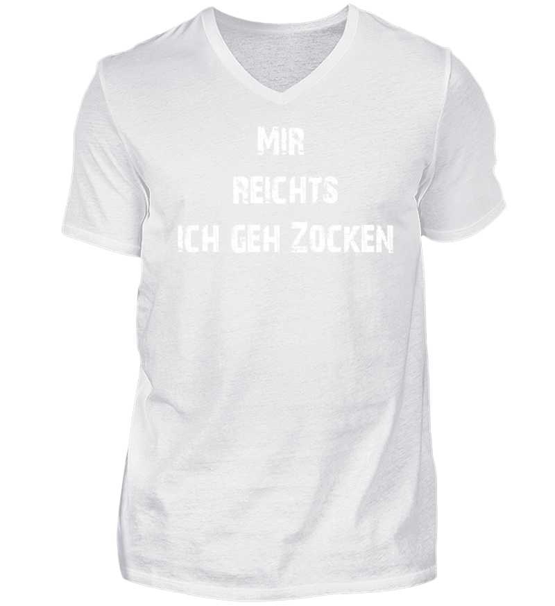 Men T-shirt with V-Neck