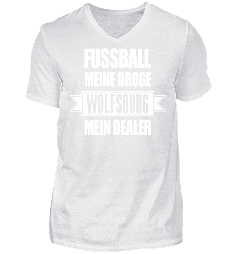 Men T-shirt with V-Neck