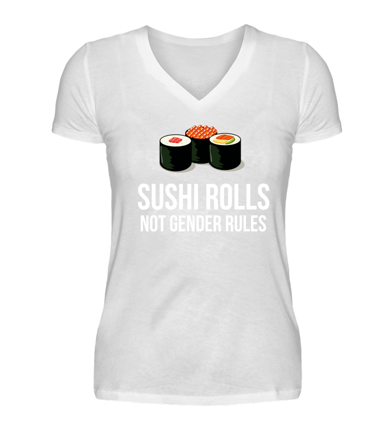 Women T-shirt with V-Neck