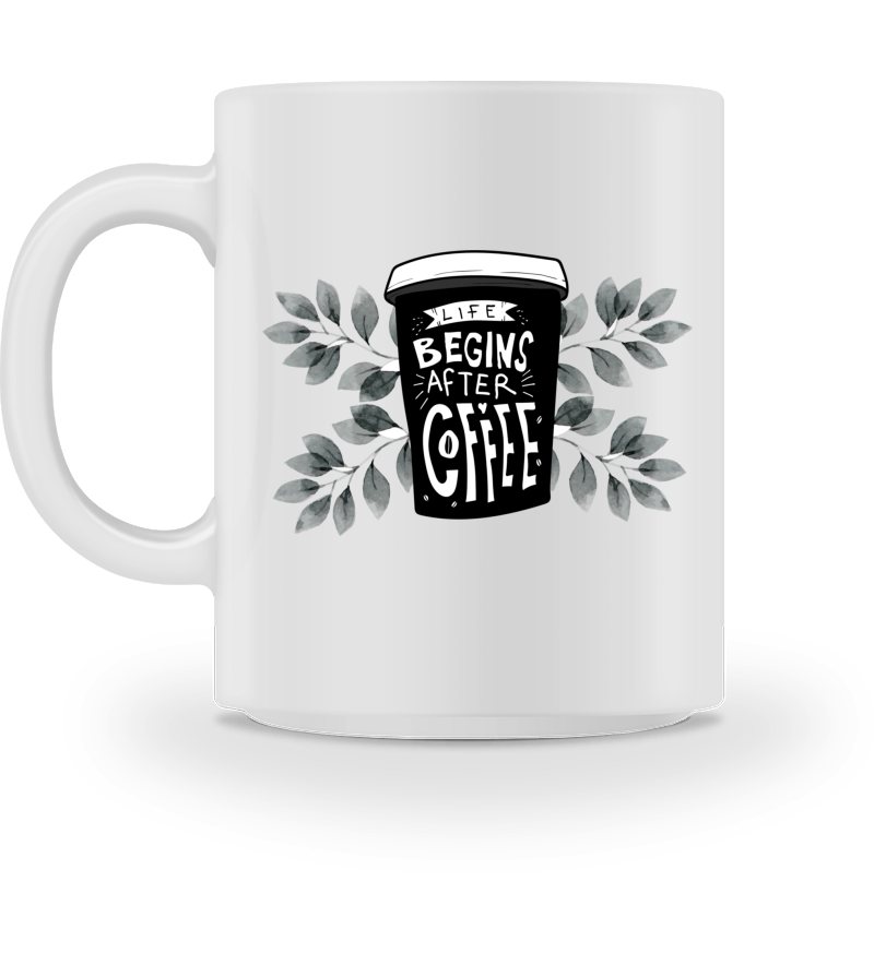 White Coffee Mug