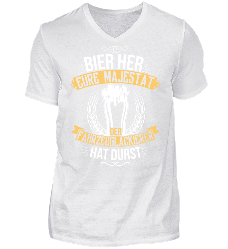 Men T-shirt with V-Neck