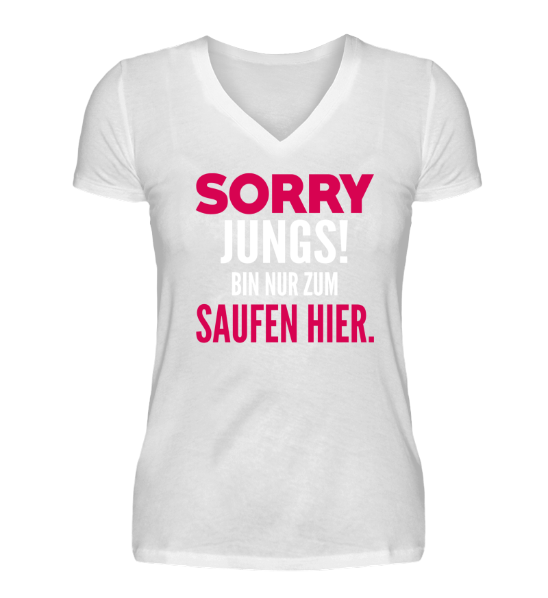Women T-shirt with V-Neck