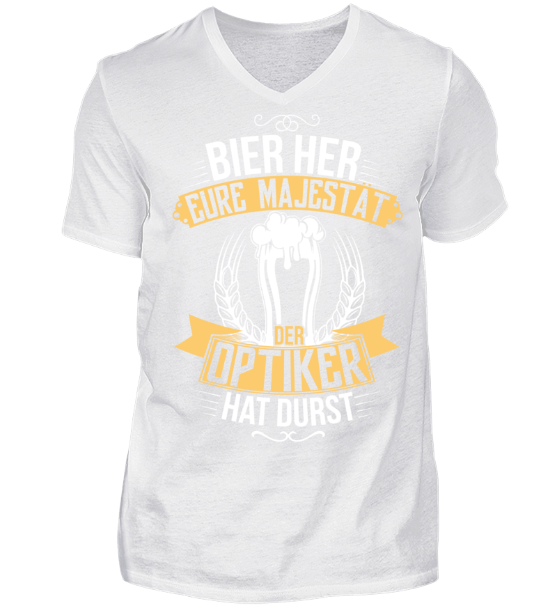 Men T-shirt with V-Neck