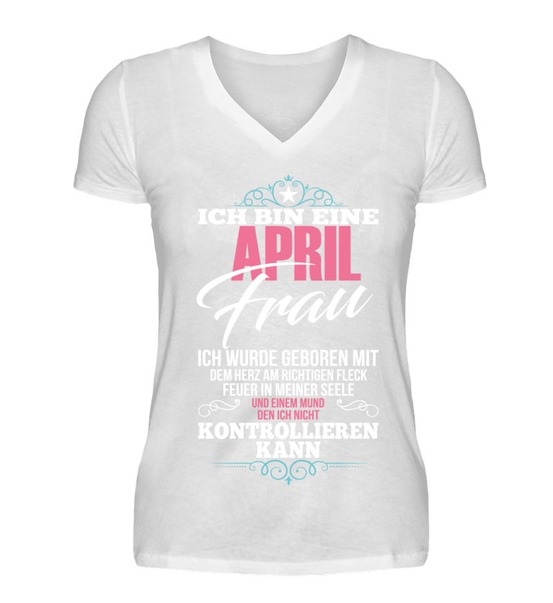 Women T-shirt with V-Neck