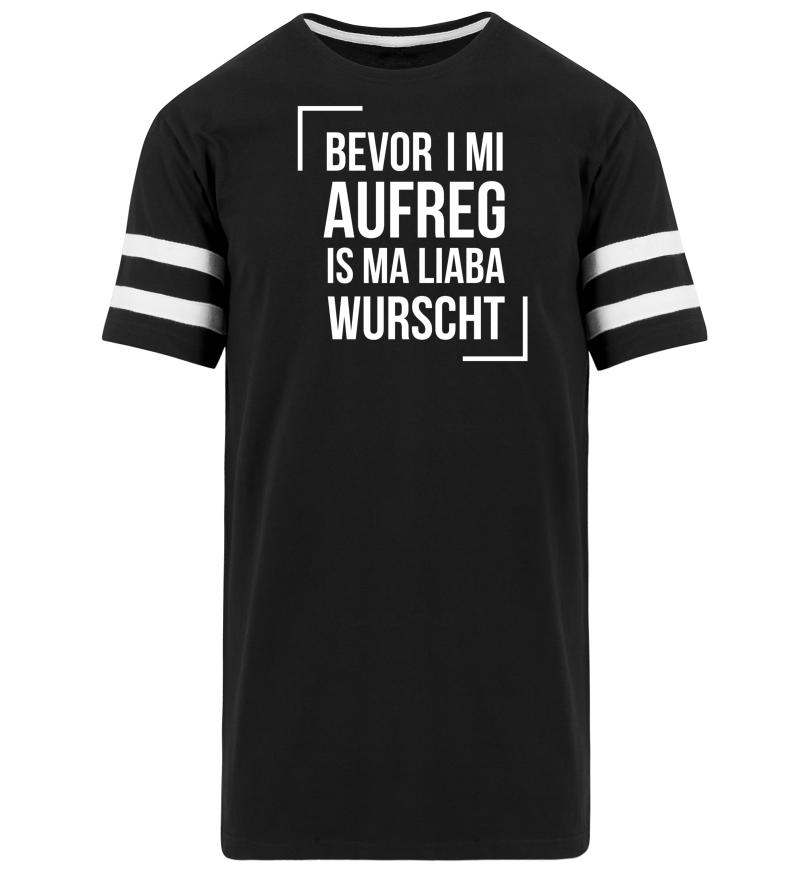 Men Long T-shirt with Stripes 