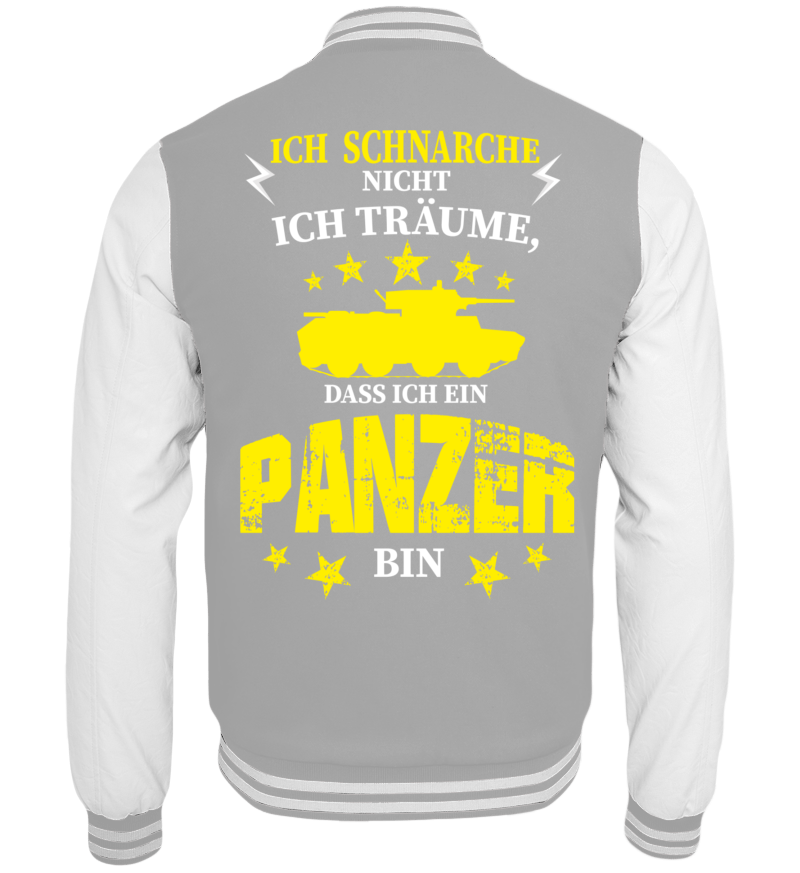 College Jacket with print on the backside