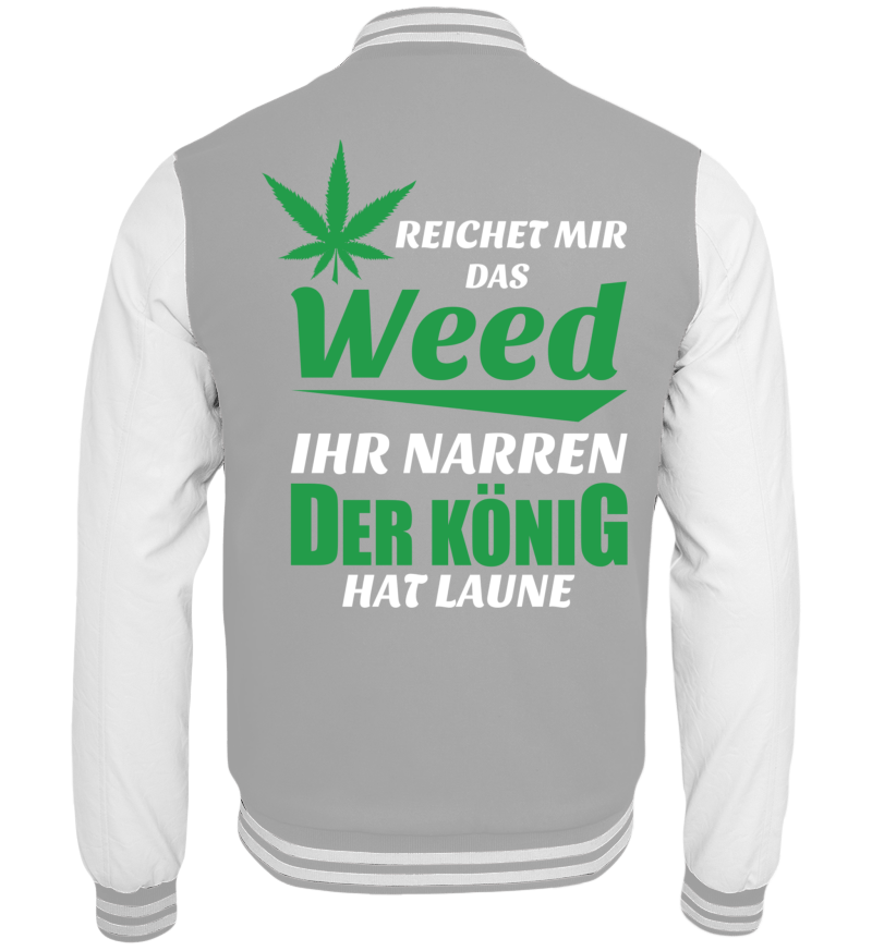 College Jacket with print on the backside