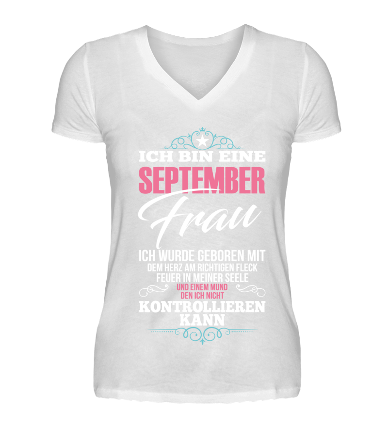 Women T-shirt with V-Neck