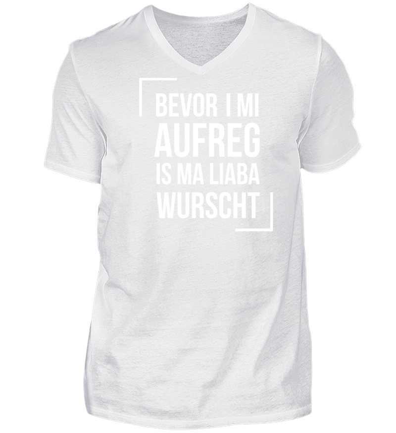 Men T-shirt with V-Neck