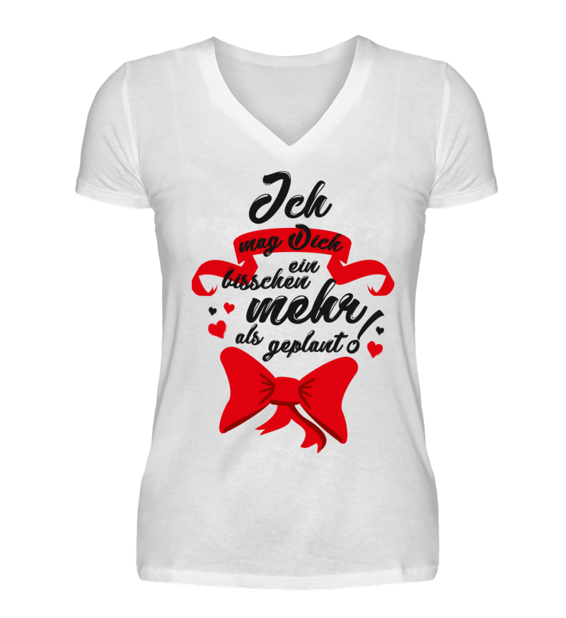 Women T-shirt with V-Neck