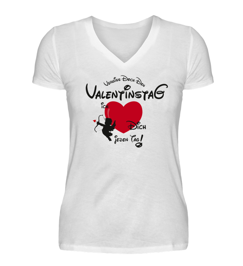 Women T-shirt with V-Neck