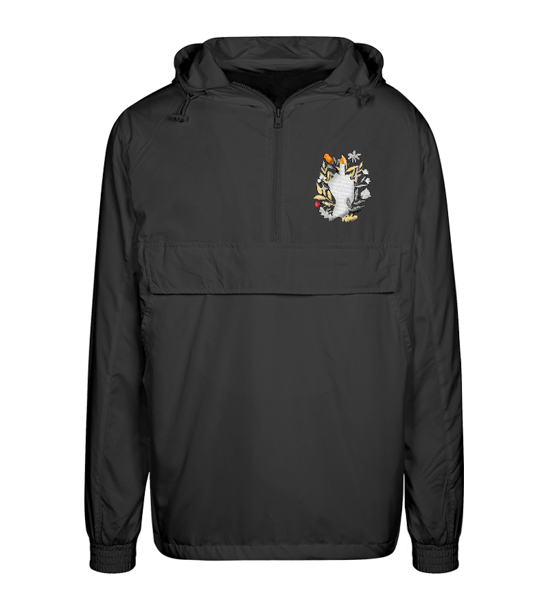 Urban Packable Jacket with Embroidery 2