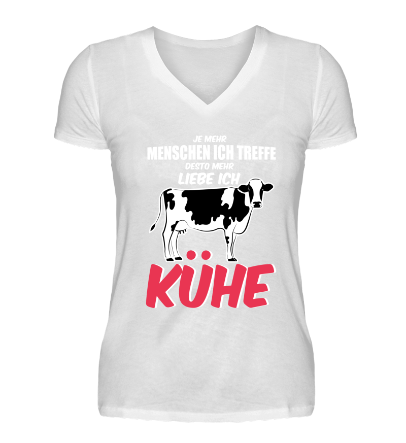 Women T-shirt with V-Neck