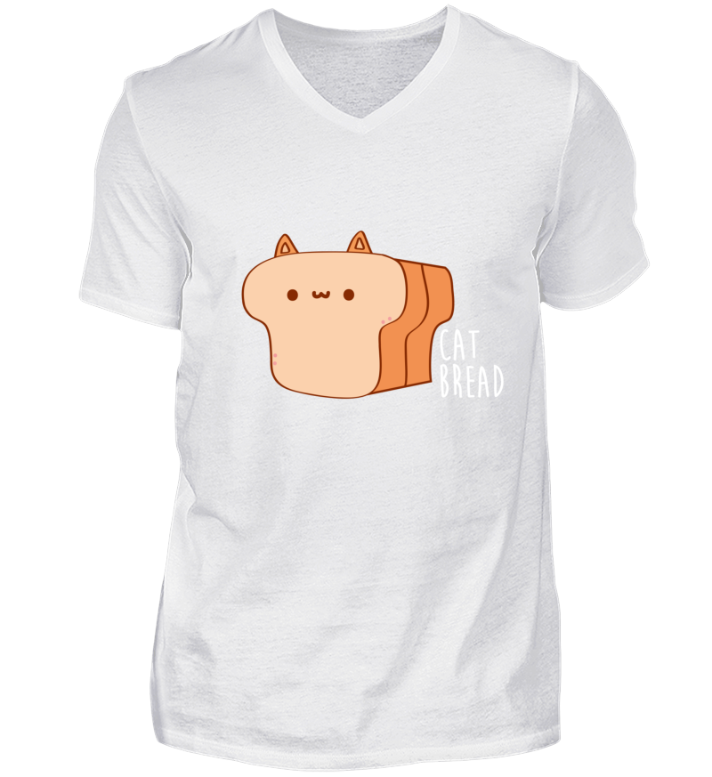 Men T-shirt with V-Neck