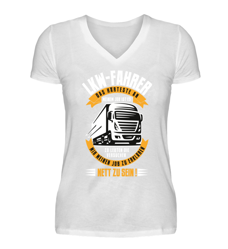 Women T-shirt with V-Neck