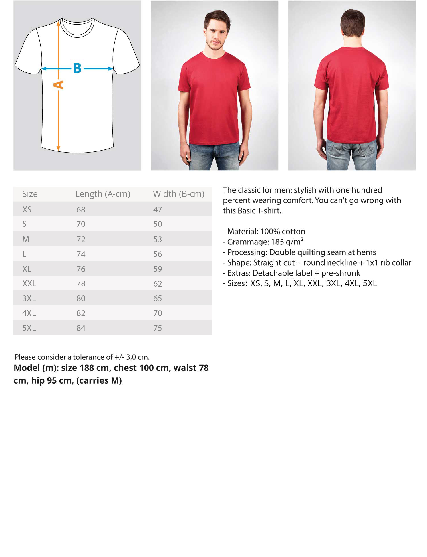 Men Basic T-shirt 5