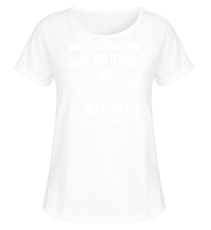 Women Rolled Sleeve T-shirt 
