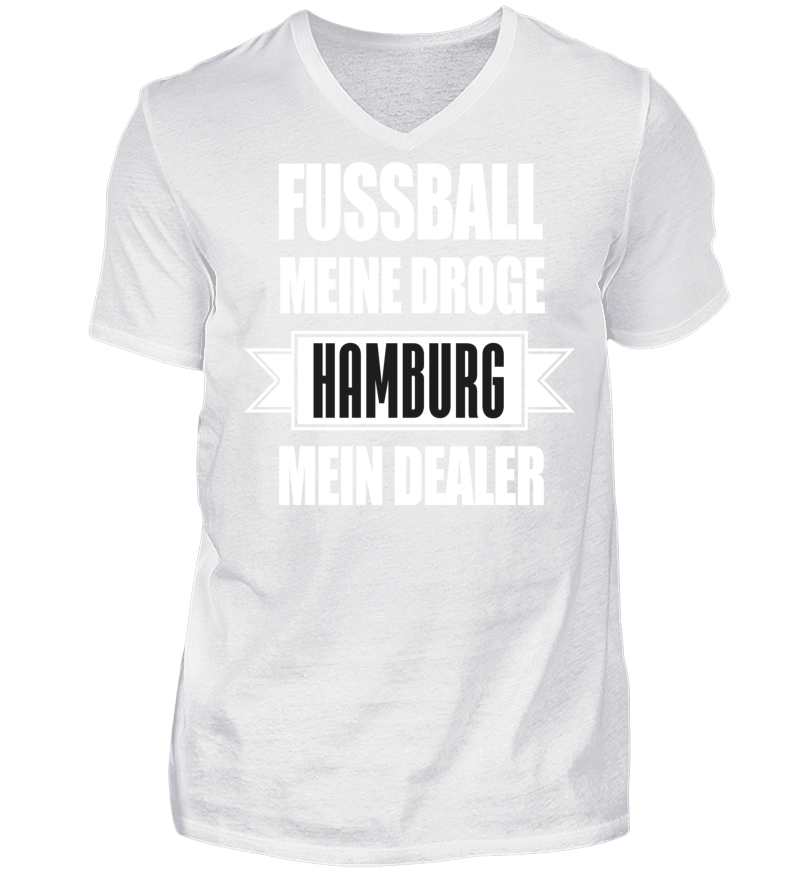Men T-shirt with V-Neck