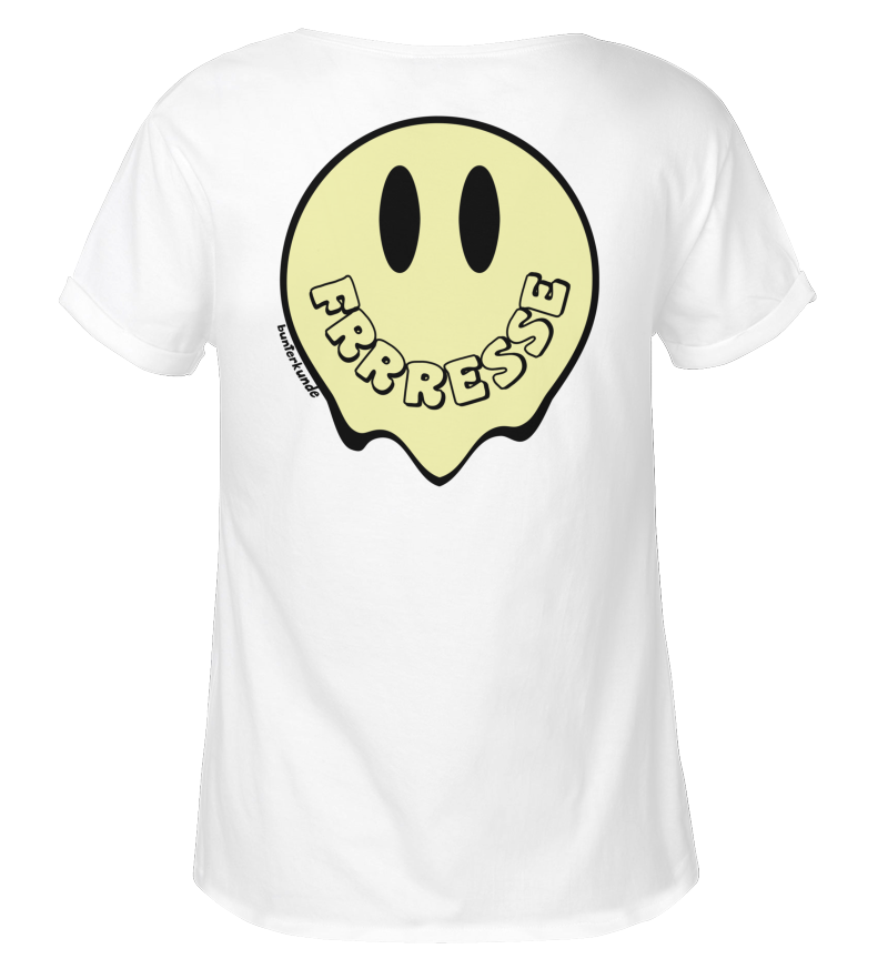 Women Rolled Sleeve T-shirt 