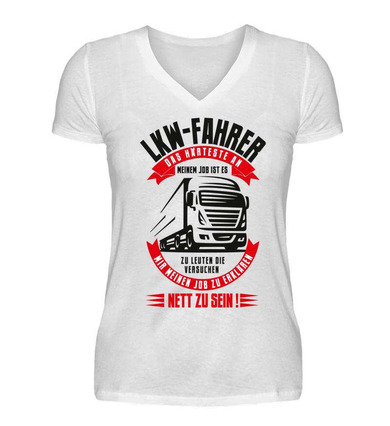 Women T-shirt with V-Neck