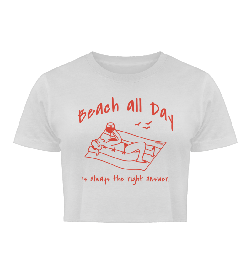 Ladies Organic Crop Top