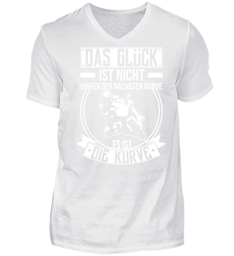 Men T-shirt with V-Neck