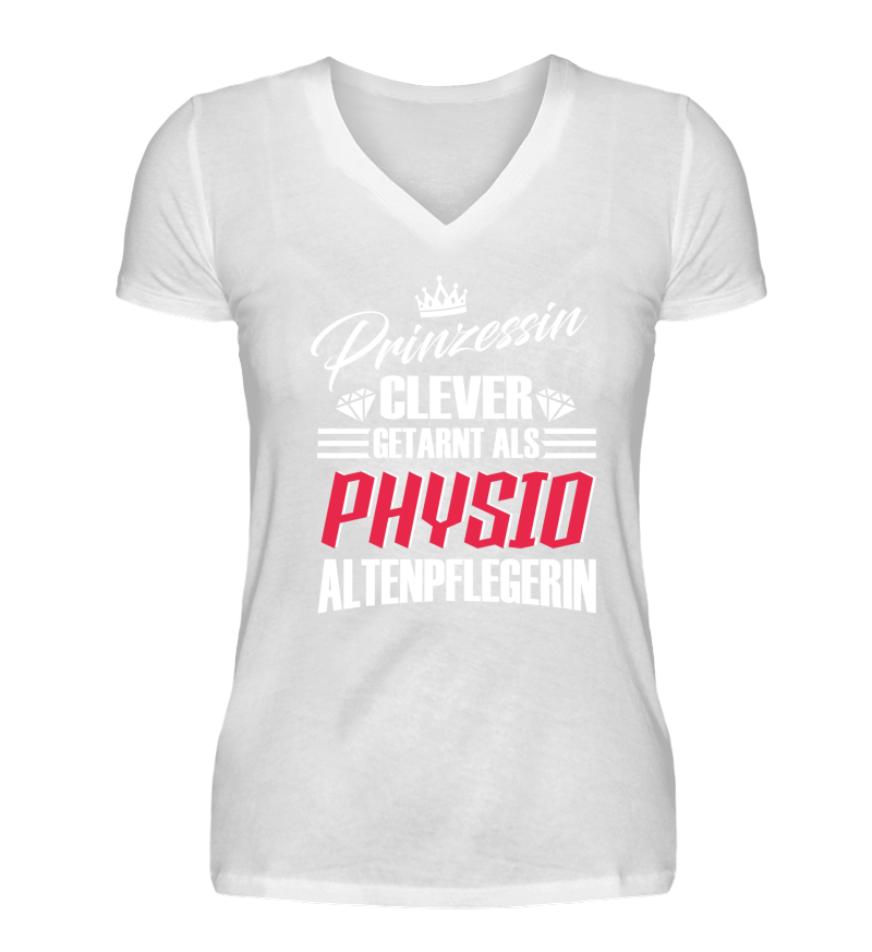 Women T-shirt with V-Neck