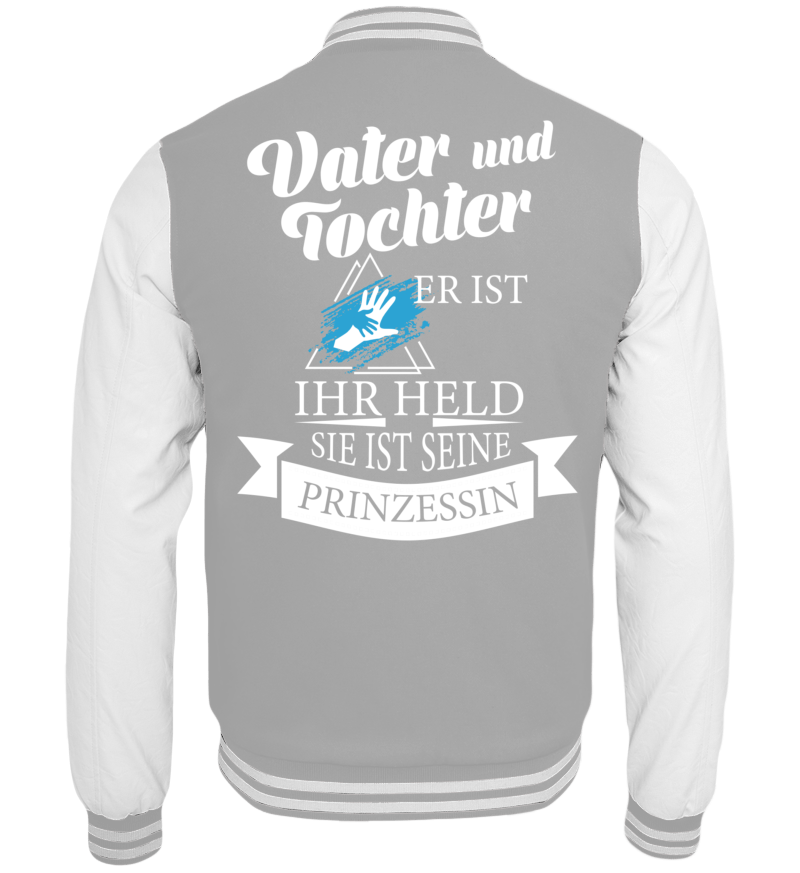 College Jacket with print on the backside