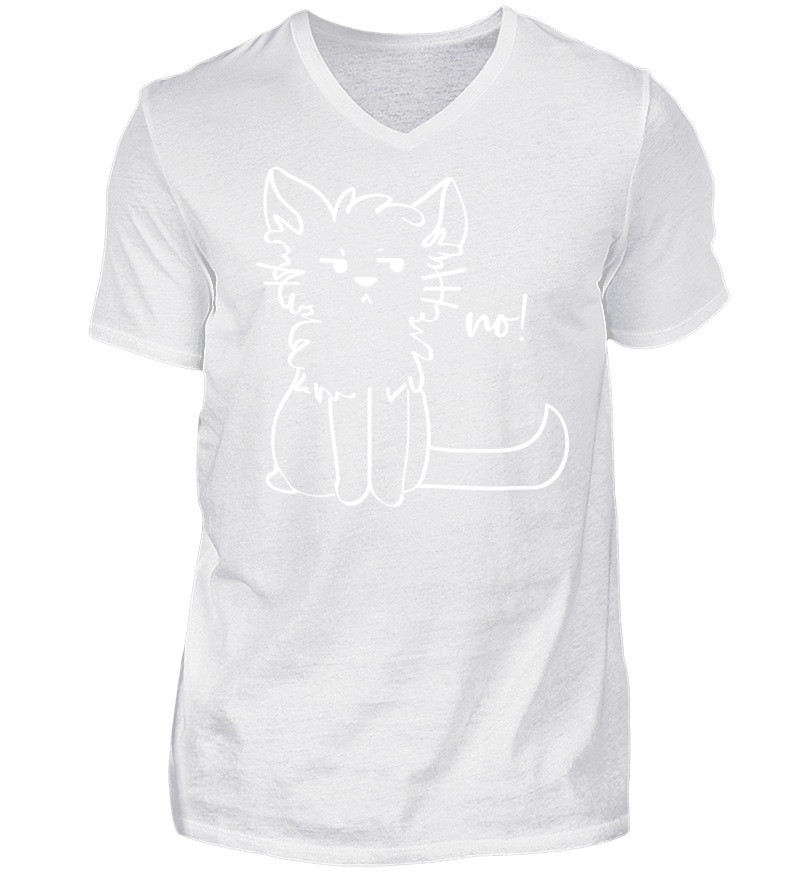 Men T-shirt with V-Neck