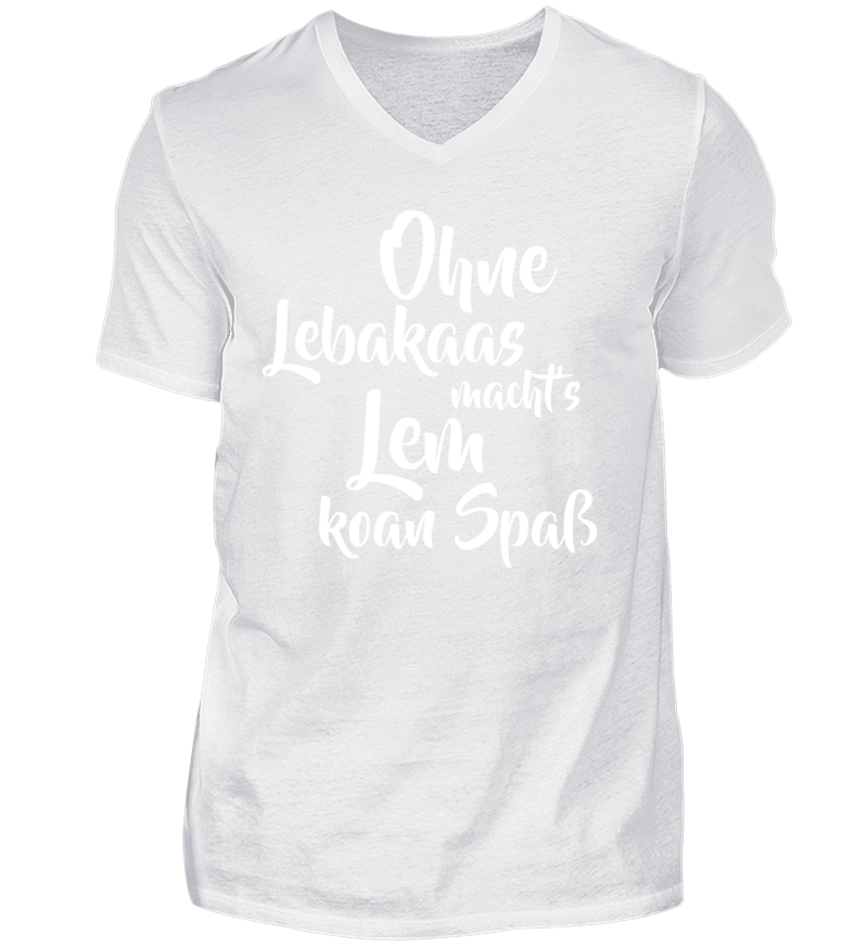 Men T-shirt with V-Neck