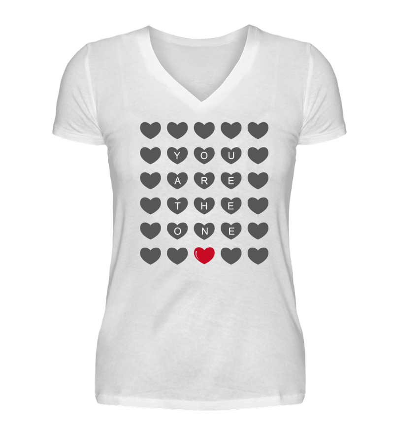 Women T-shirt with V-Neck