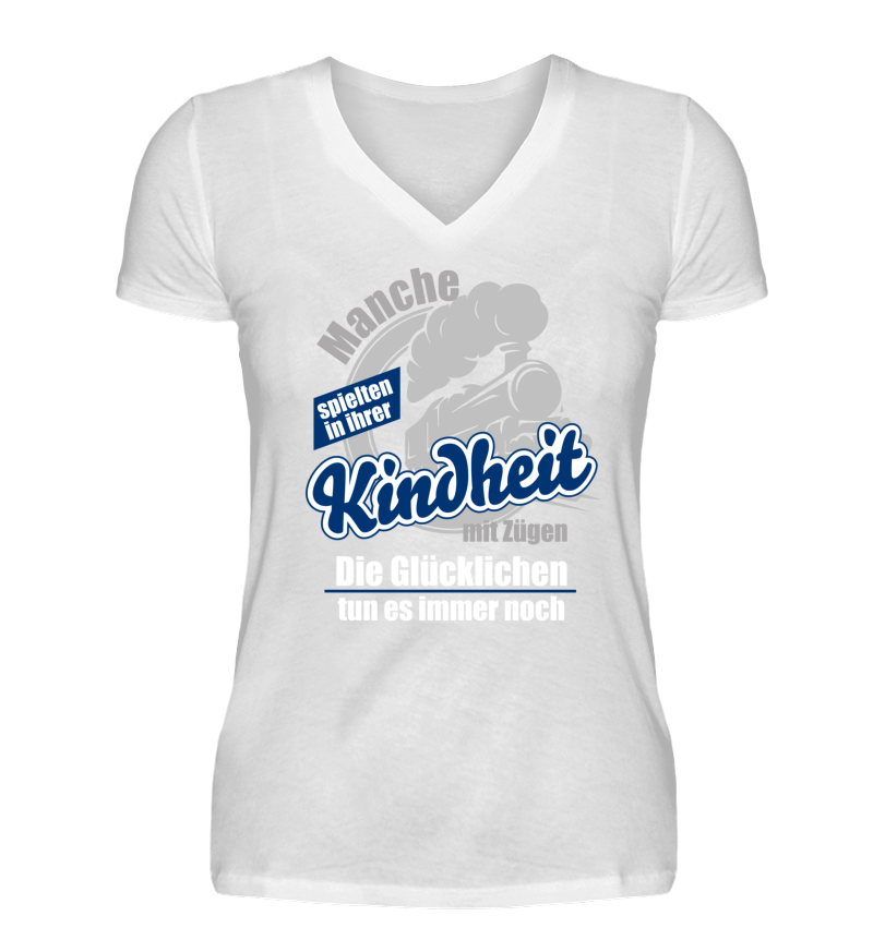 Women T-shirt with V-Neck