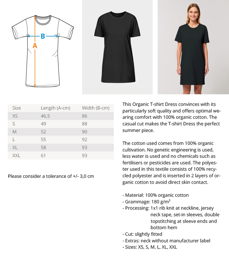 Stella Spinner T-Shirt Dress ST/ST 5