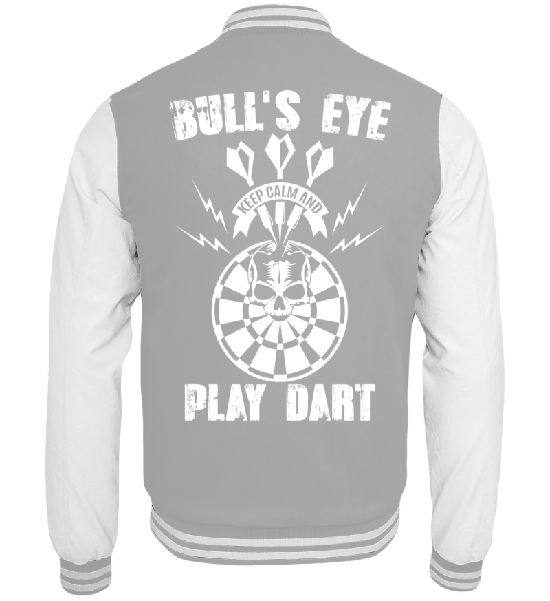 College Jacket with print on the backside