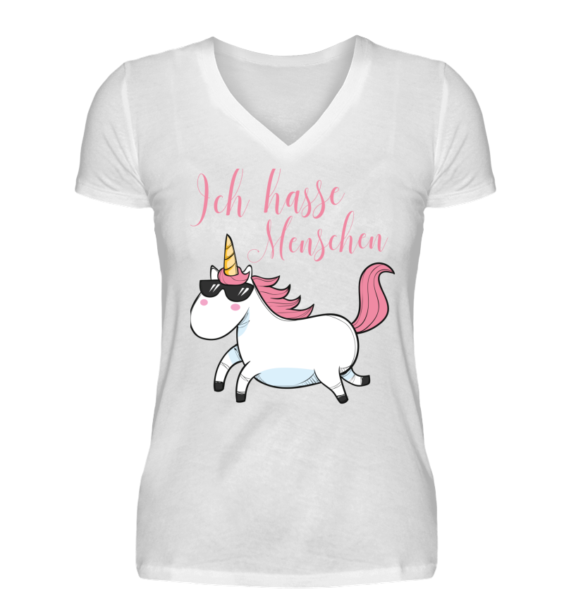 Women T-shirt with V-Neck