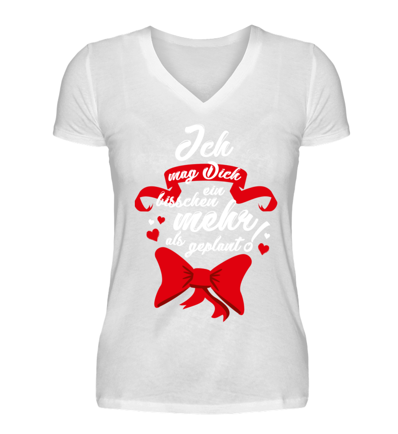 Women T-shirt with V-Neck