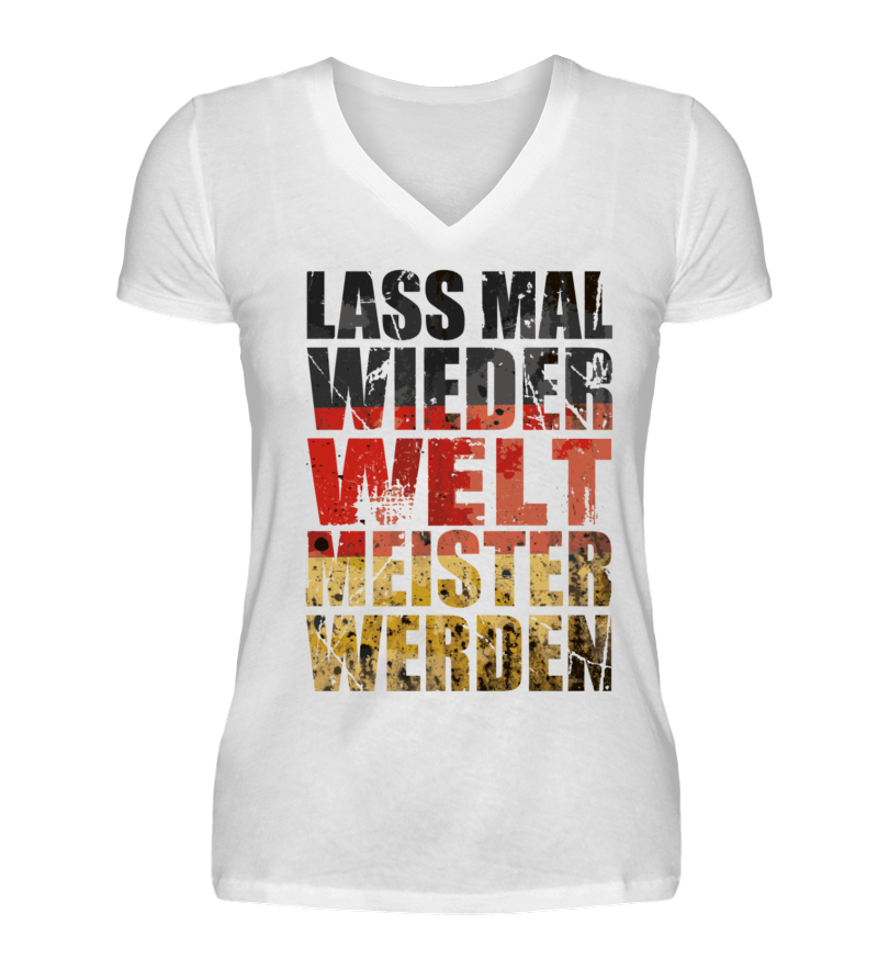 Women T-shirt with V-Neck