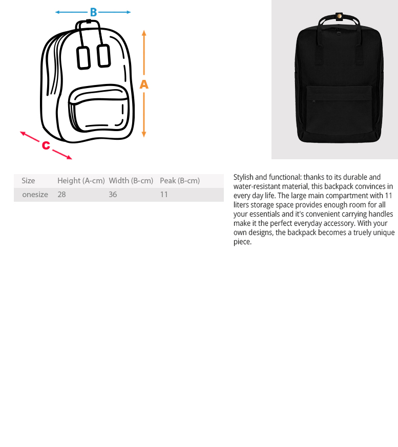 Twin Handle Backpack with Embroidery 3