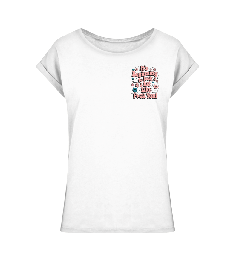 Ladies Extended Shoulder Tee