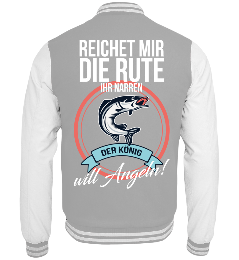 College Jacket with print on the backside