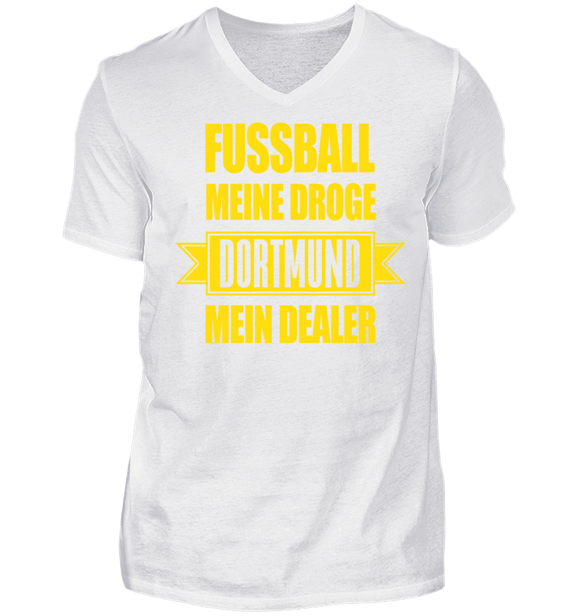 Men T-shirt with V-Neck