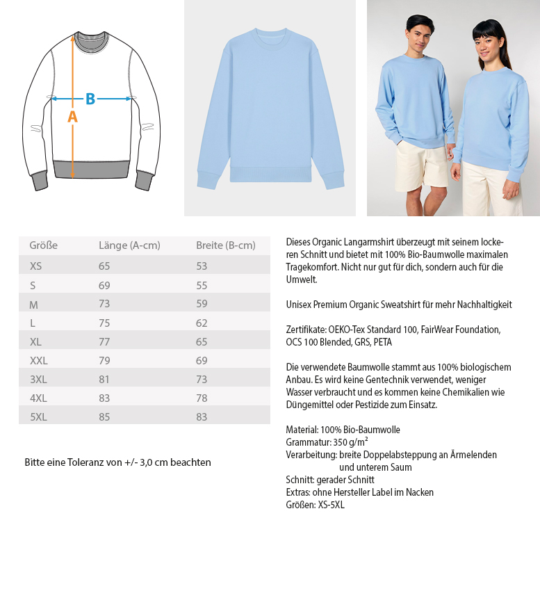Changer Sweatshirt 2.0 ST/ST with Embroidery 3